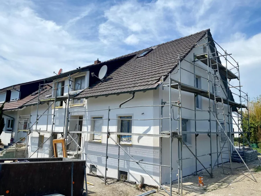 Sanierte Hausfassade in Singen und Umgebung